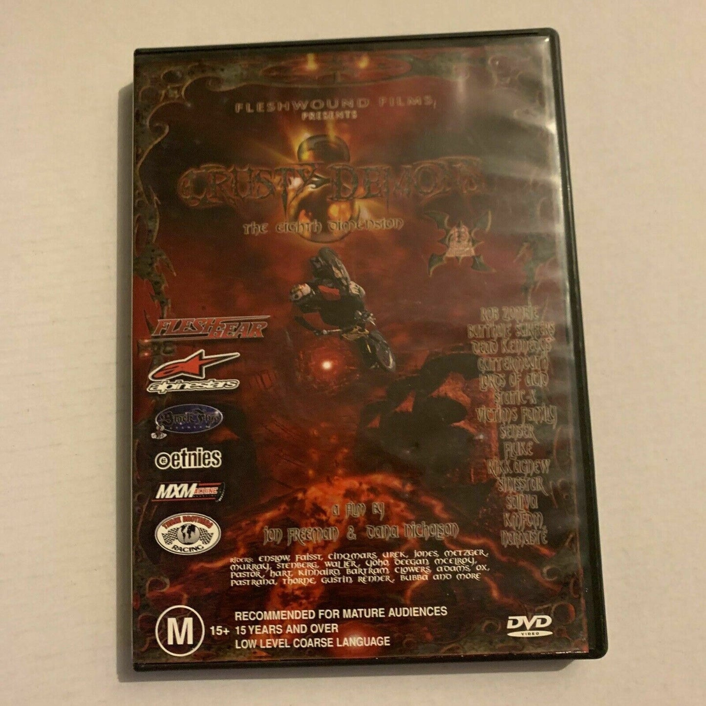Crusty Demons - The Eighth Mission (DVD, 2003) All Regions