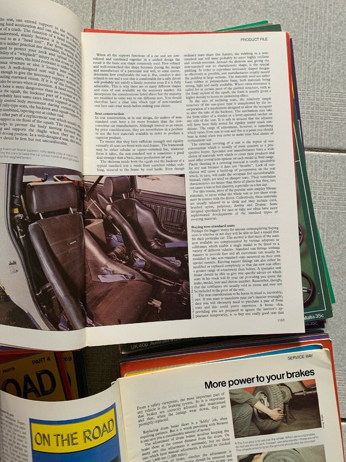 On The Road Marshall Cavendish Handbook 91 Magazines