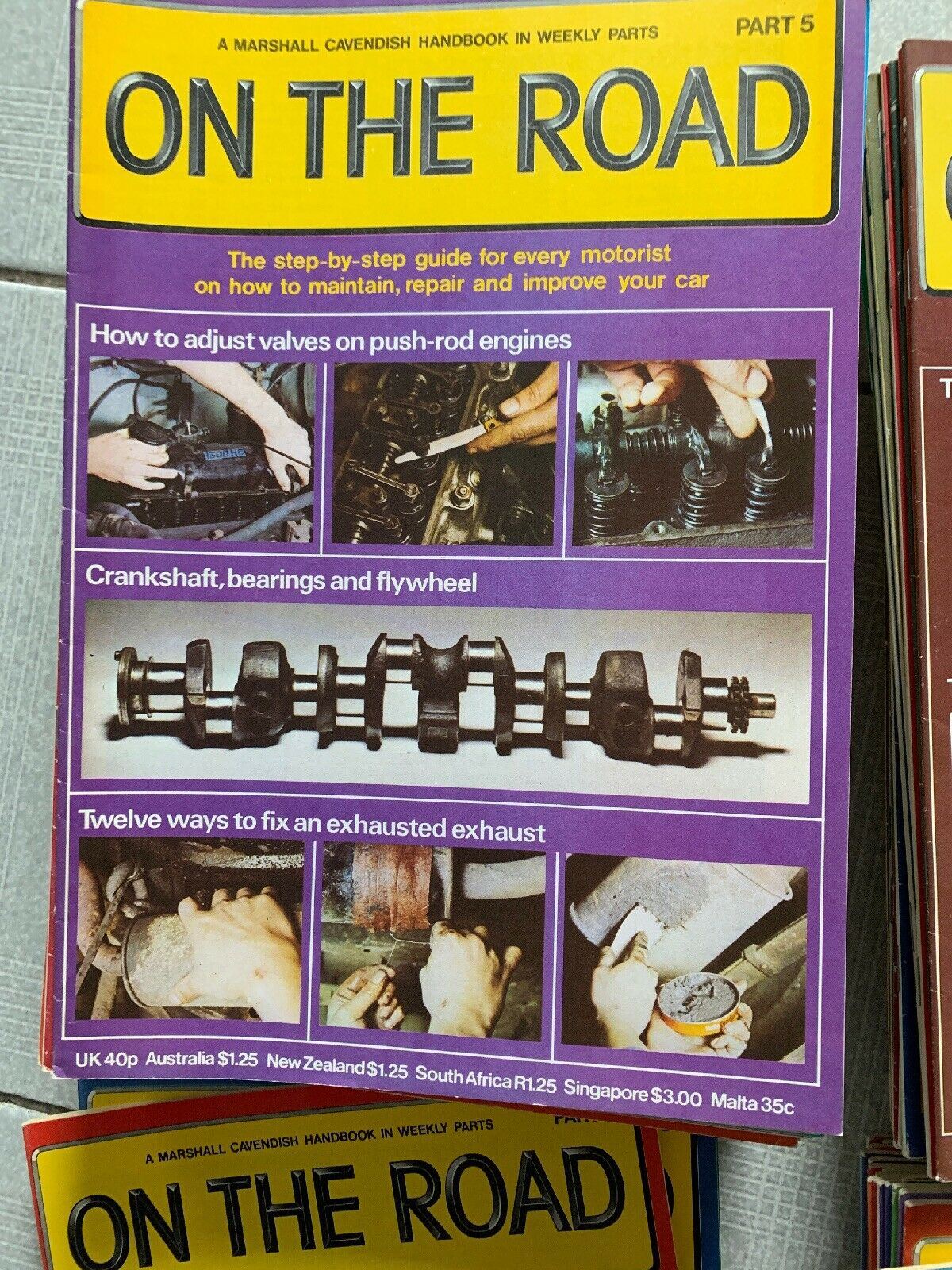 On The Road Marshall Cavendish Handbook 91 Magazines