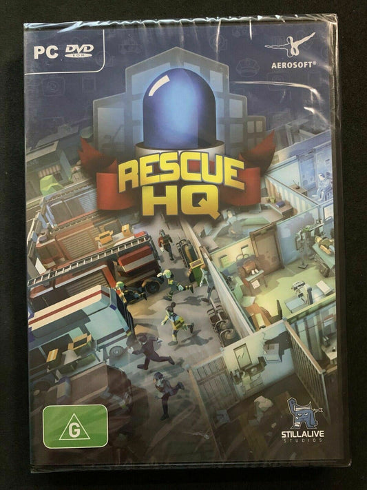 *New Sealed* Rescue HQ PC Game
