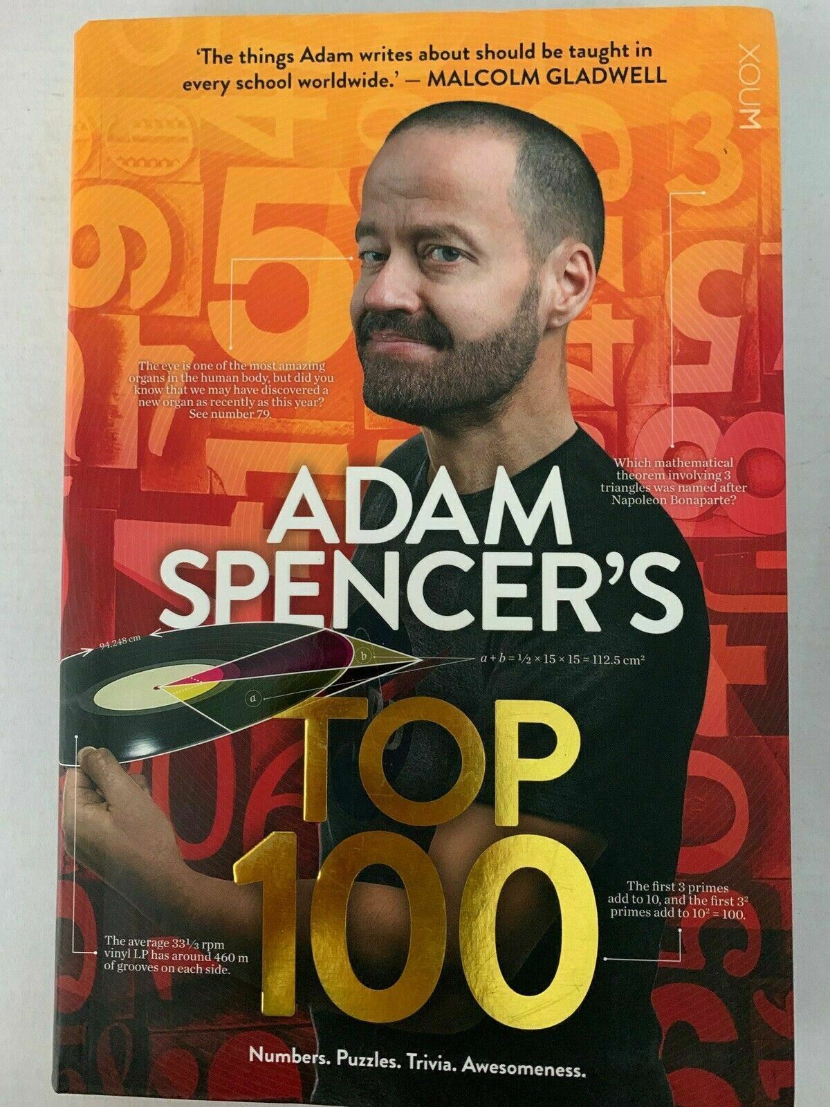 Adam Spencer's Top 100 by Adam Spencer Paperback Book Free Shipping!