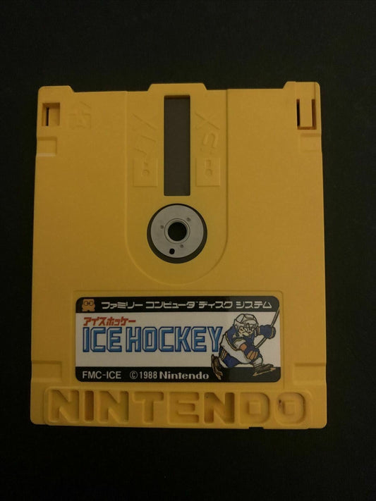 Ice Hockey - Nintendo Famicom Disk NES NTSC-J Japan FMC-ICE 1988