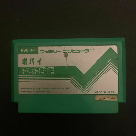 Popeye - Nintendo Famicom NES NTSC-J Japan 1982 HVC-PP Arcade Game