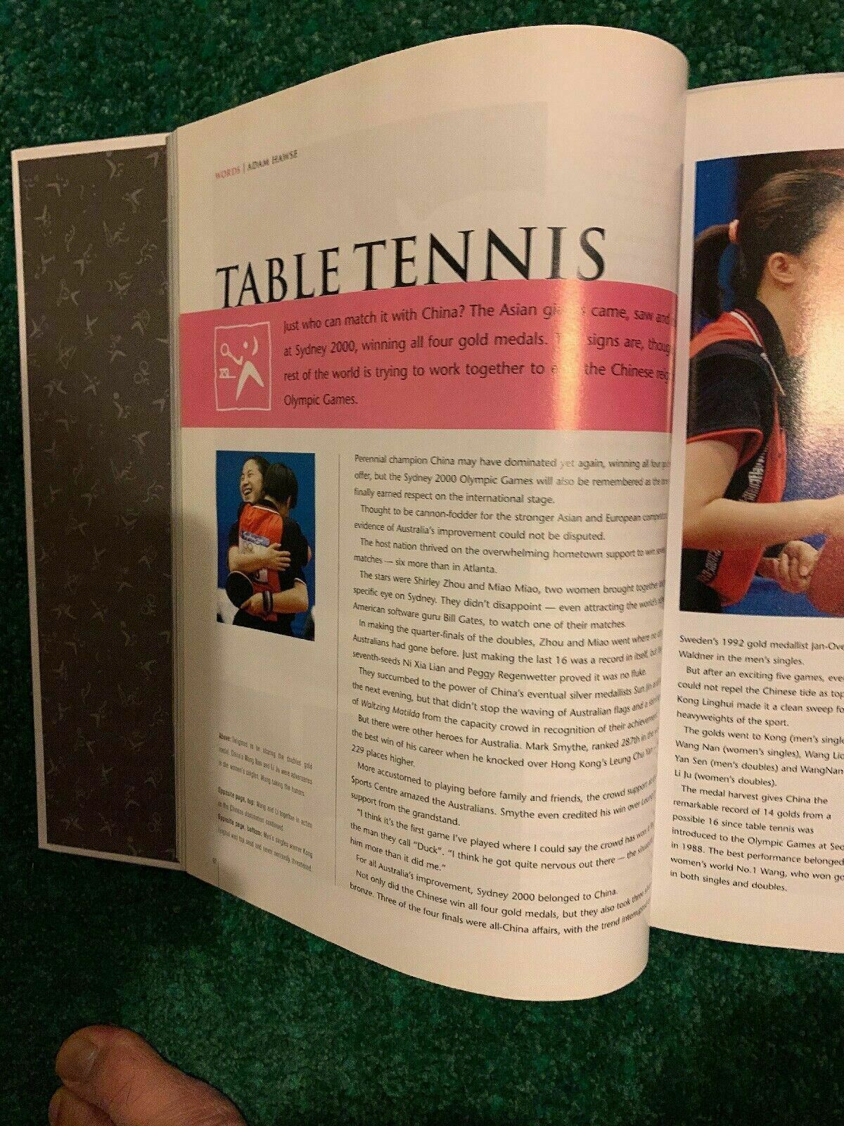 Sydney 2000 The Official Souvenir Book Good Collector Series - Hardcover