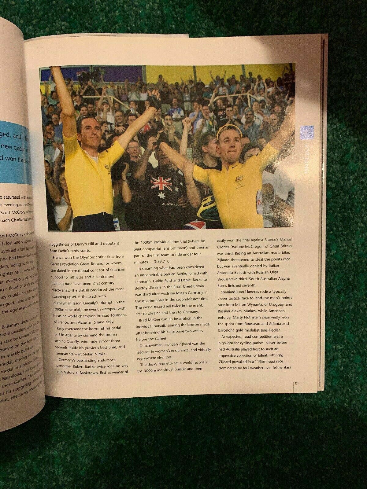 Sydney 2000 The Official Souvenir Book Good Collector Series - Hardcover