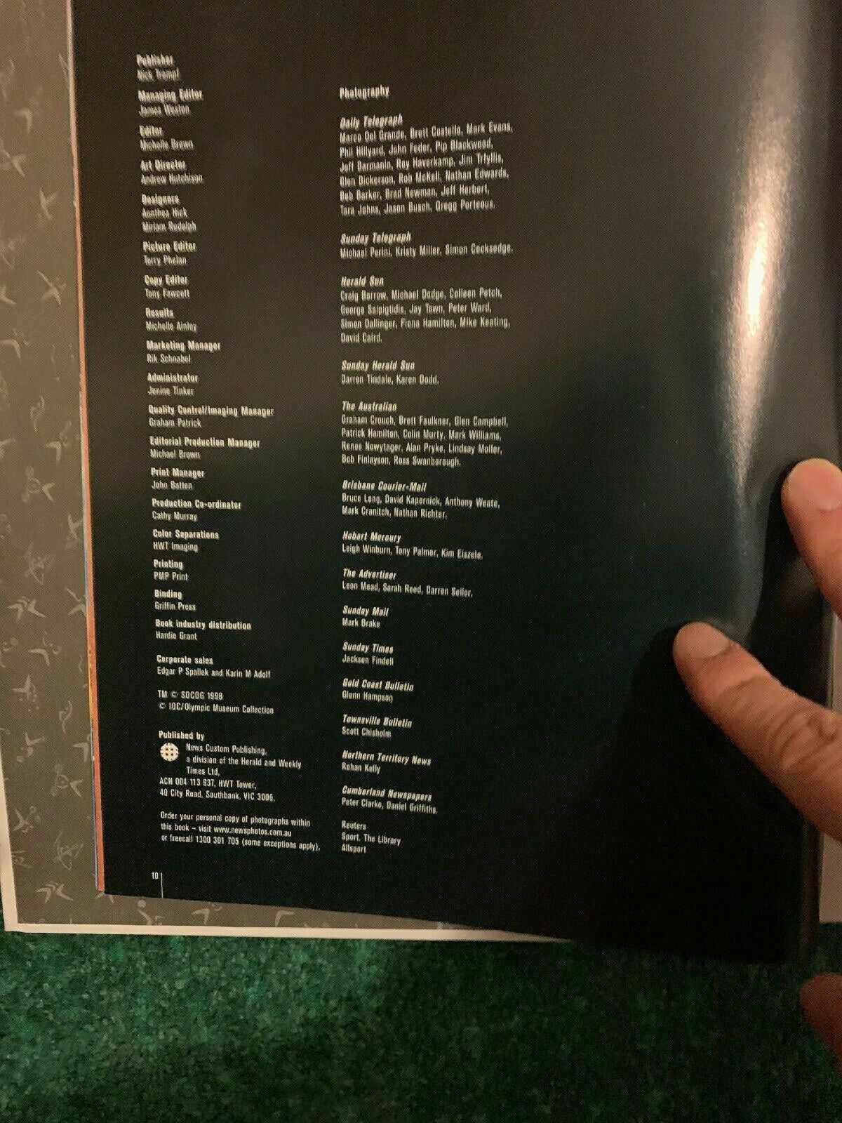 Sydney 2000 The Official Souvenir Book Good Collector Series - Hardcover