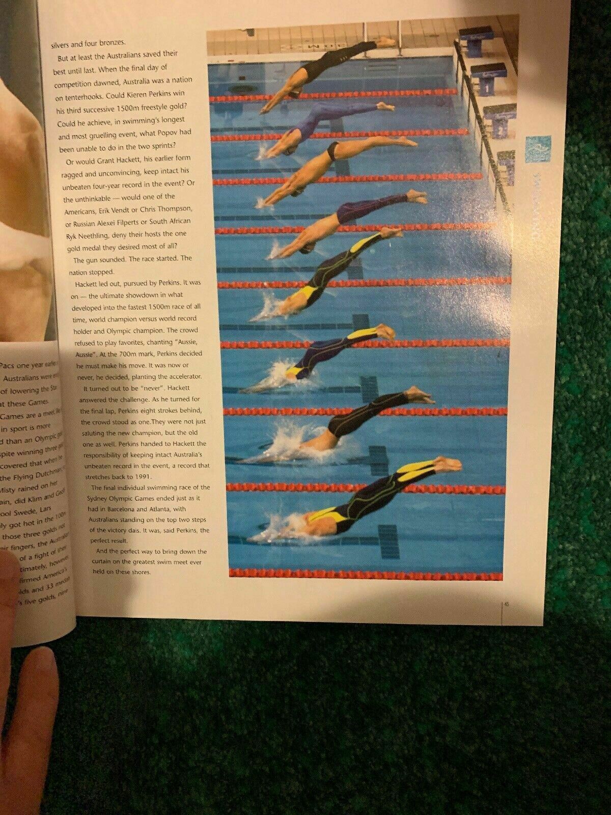 Sydney 2000 The Official Souvenir Book Good Collector Series - Hardcover