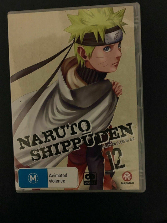 Naruto Shippuden : Collection 12 : Eps 141-153 (DVD, 2013, 2-Disc Set) Region 4