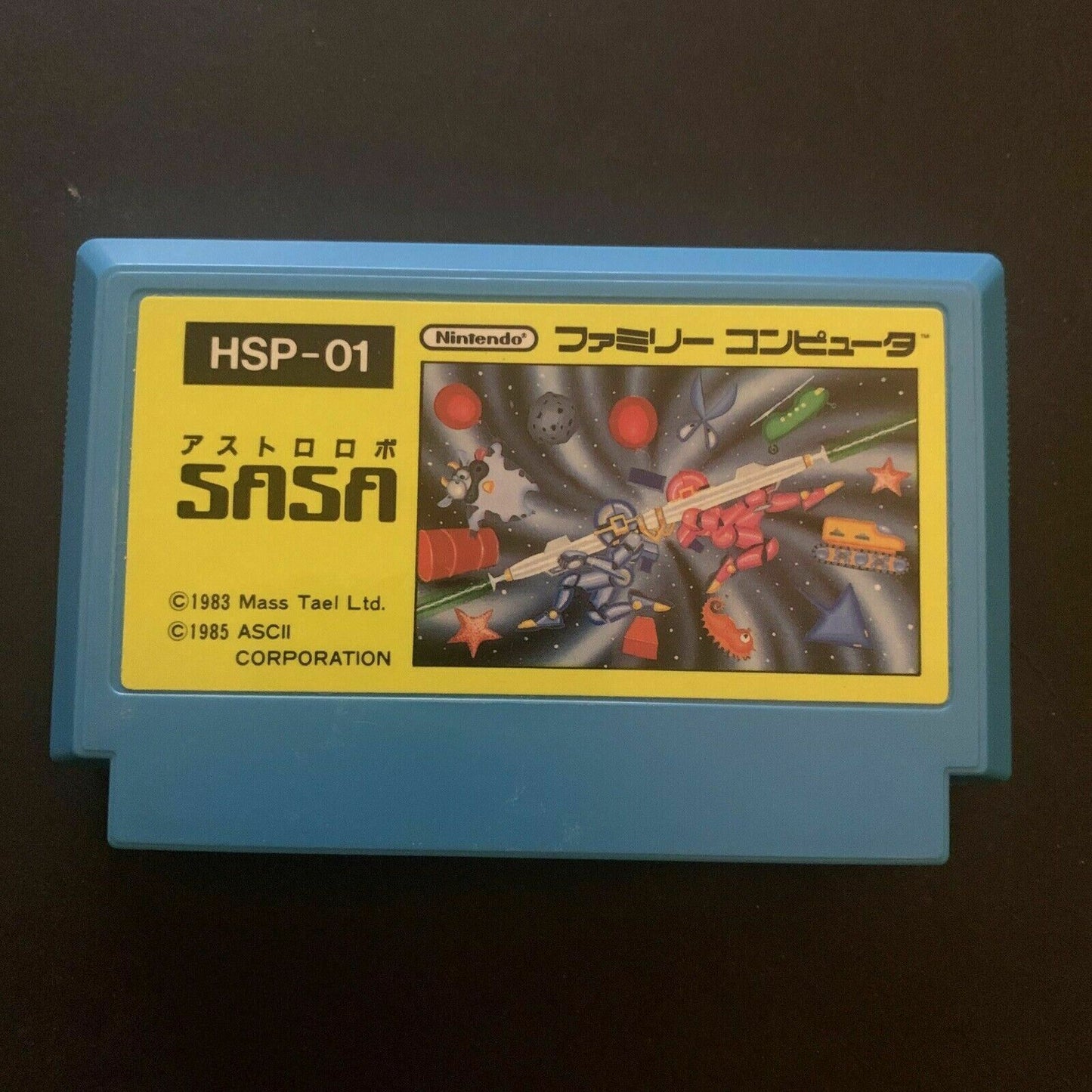 Astro Robo SASA - Nintendo Famicom NES NTSC-J Japan 1985 HSP-01 Action Game