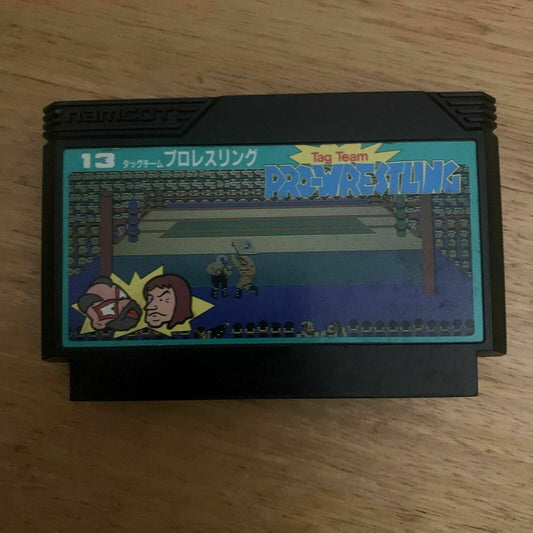 Tag Team Pro Wrestling - Nintendo Famicom NES NTSC-J Japan NPW-4900 1986 Game