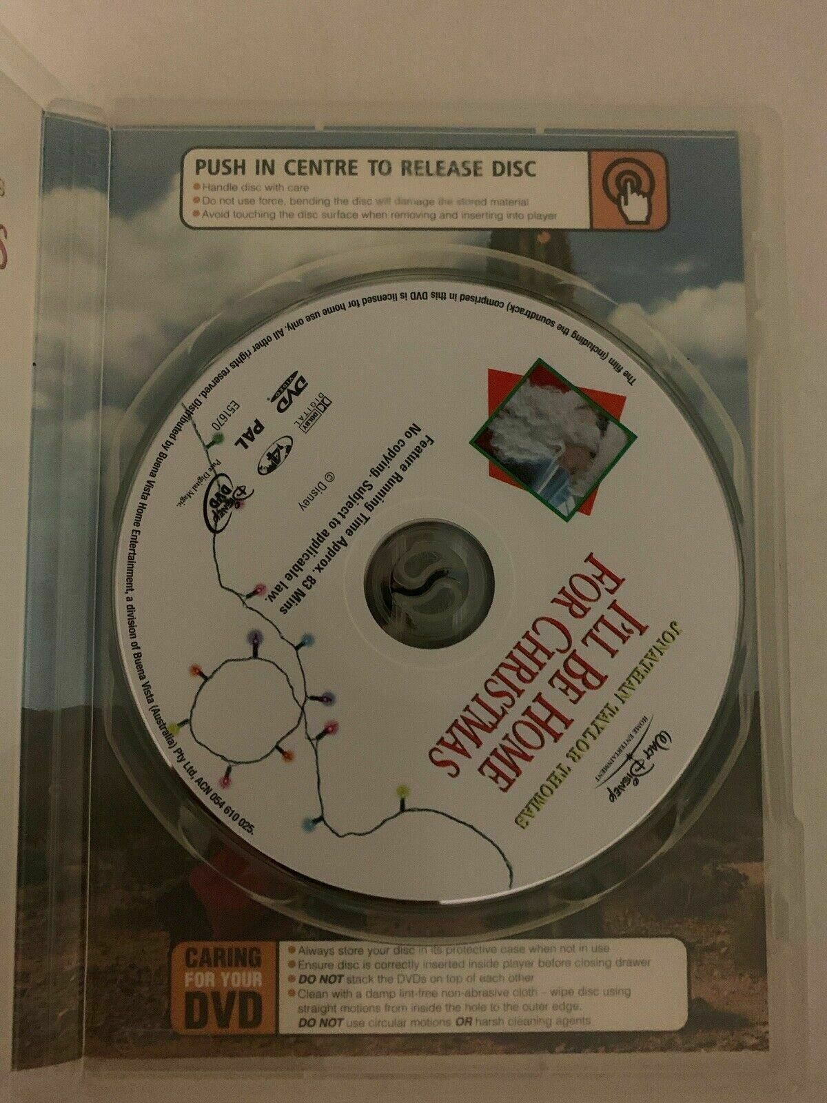 I'll Be Home For Christmas (DVD, 1998) Jonathan Taylor Thomas. Region 4