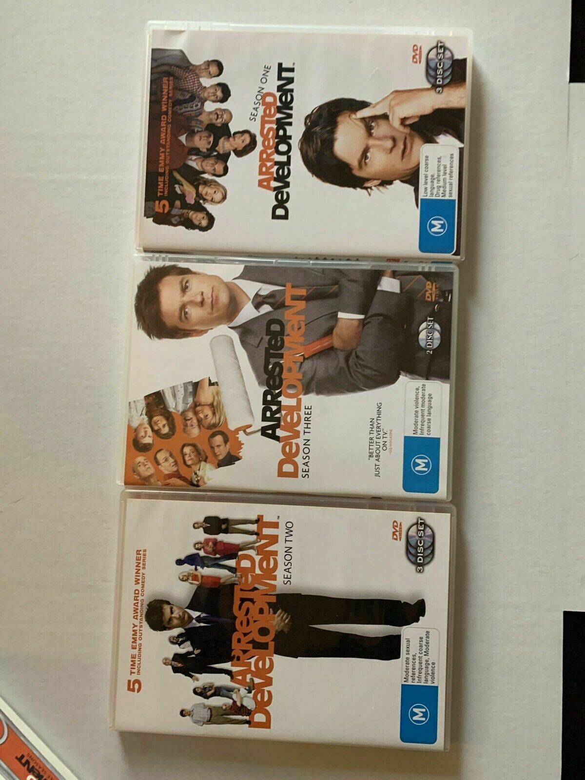 Arrested Development - Complete Season Boxset (DVD, 2007, 8-Disc Set) Region 4