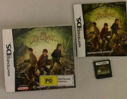 The Spiderwick Chronicles - Nintendo DS Game With Manual