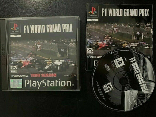 F1 World Grand Prix - PlayStation 1 PS1 PAL With Manual