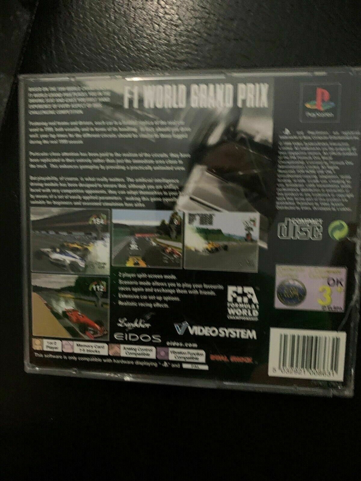 F1 World Grand Prix - PlayStation 1 PS1 PAL With Manual