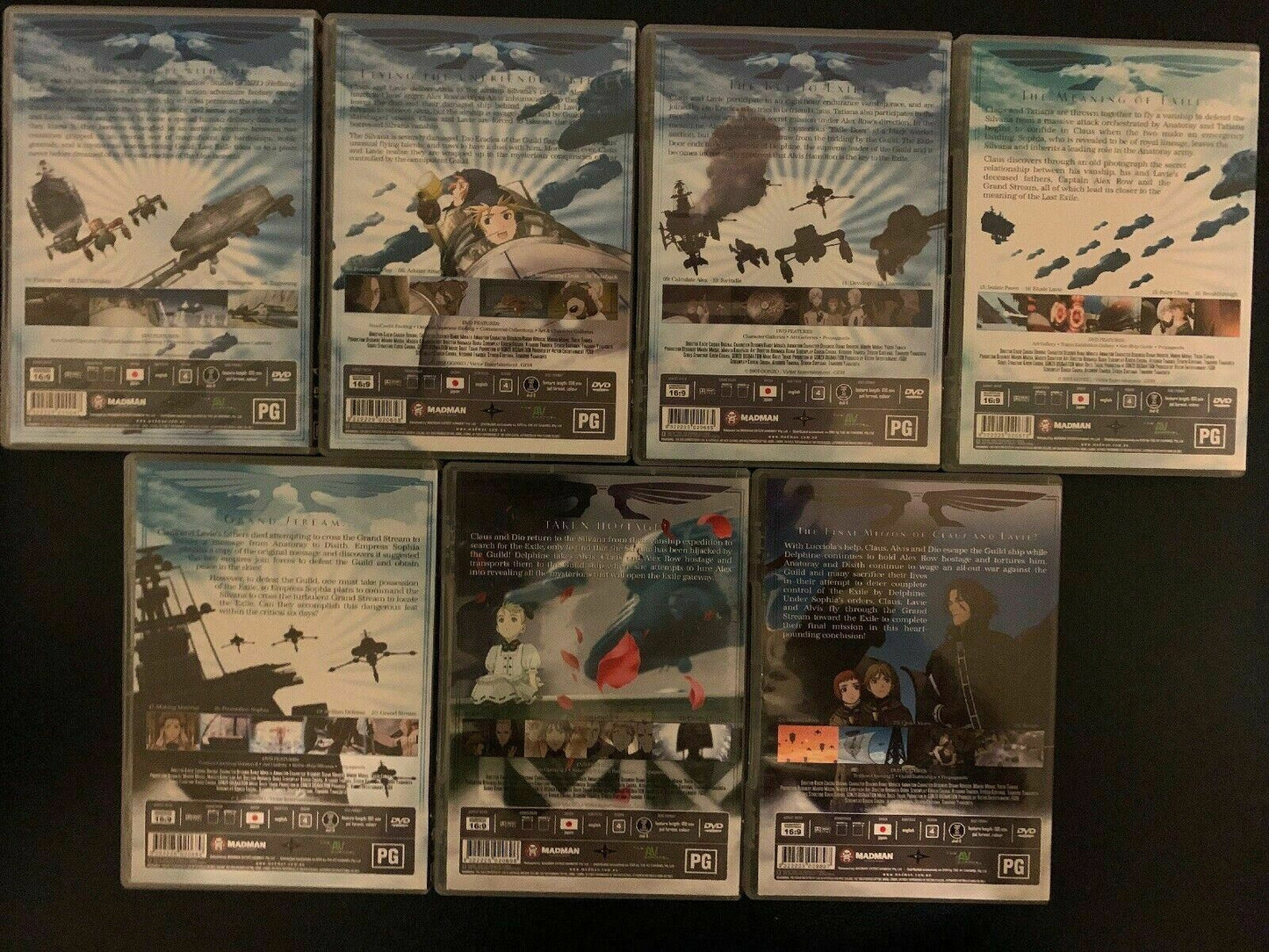 Last Exile - Complete Series (DVD, 2016, 7-Disc) Steampunk Anime Madman Region 4