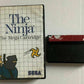The Ninja - Sega Master System PAL - Classic Arcade Action Retro Game