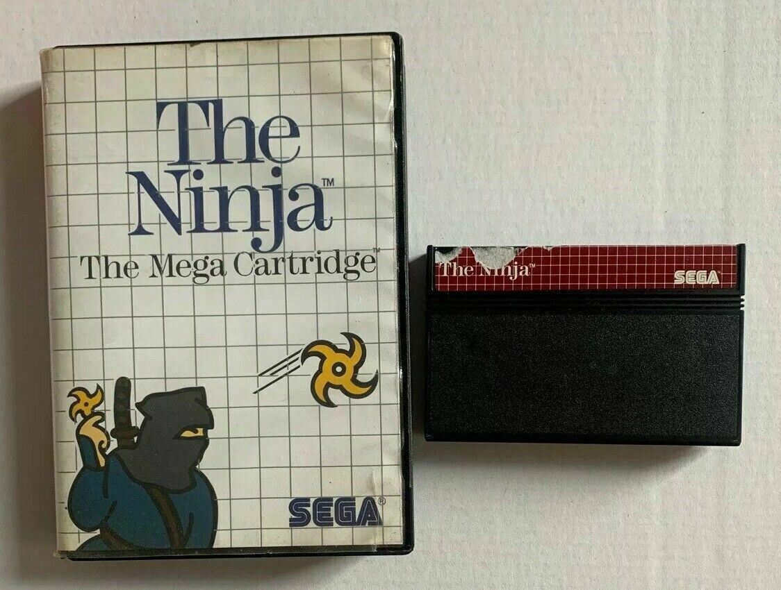 The Ninja - Sega Master System PAL - Classic Arcade Action Retro Game