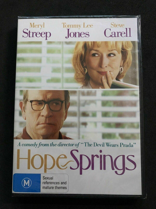 *New Sealed* Hope Springs (DVD, 2012) Meryl Streep, Tommy Lee Jones. Region 4