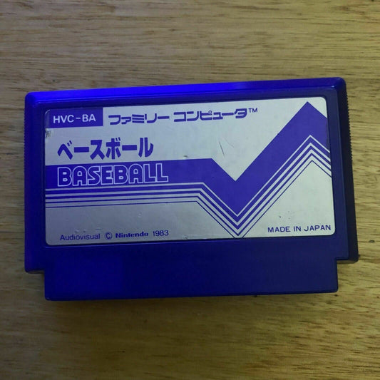 Famicom Baseball - Nintendo Famicom NES NTSC-J Japan HVC-BA 1983 Game