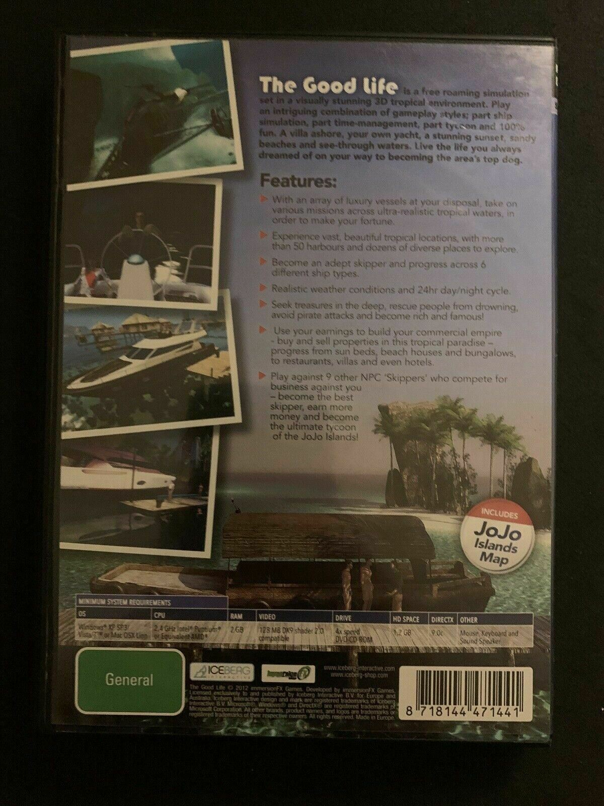 The Good Life - The Tropical Paradise Simulation - PC DVD Windows Game