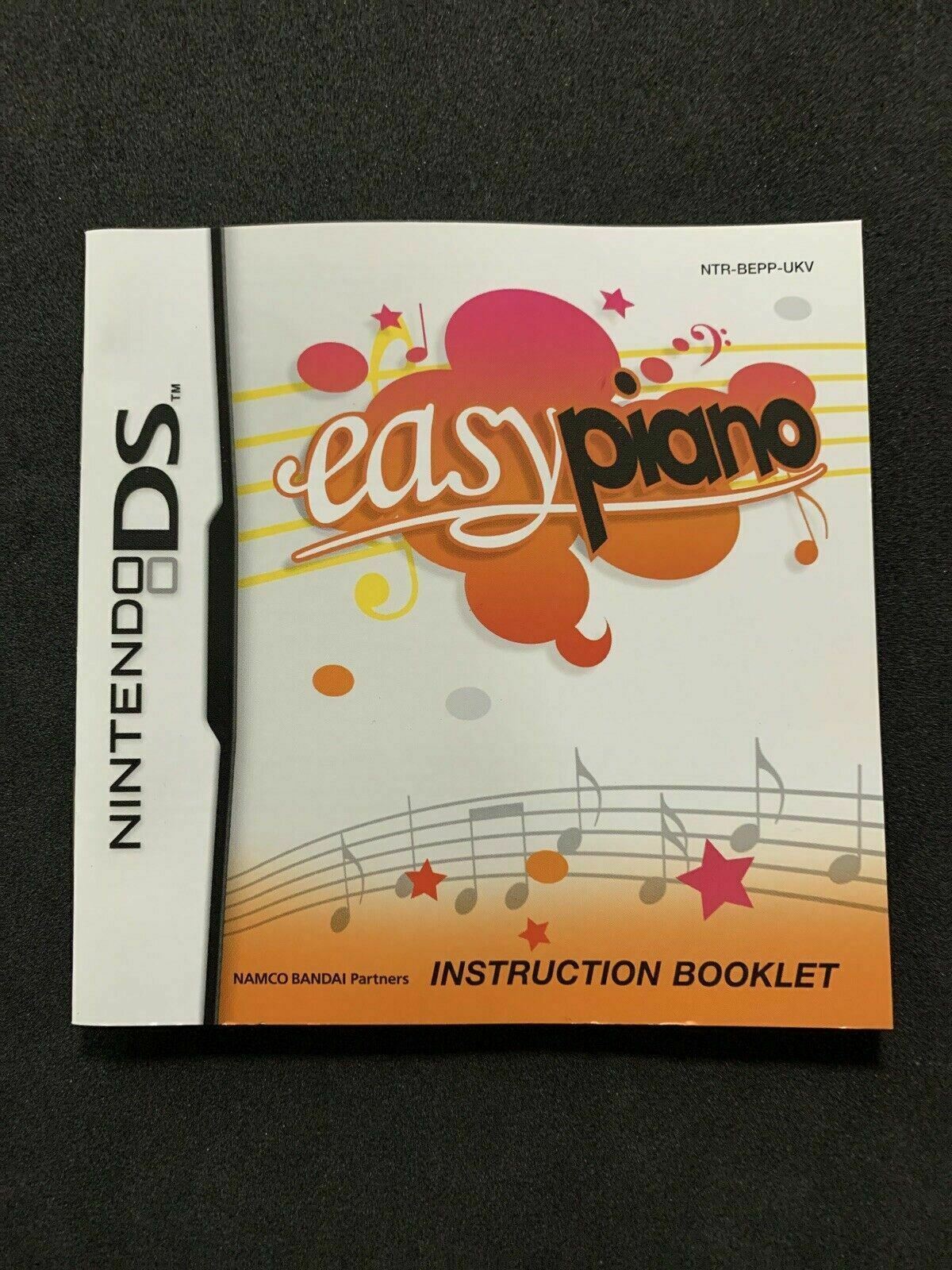 Easy Piano - Nintendo DS with Manual