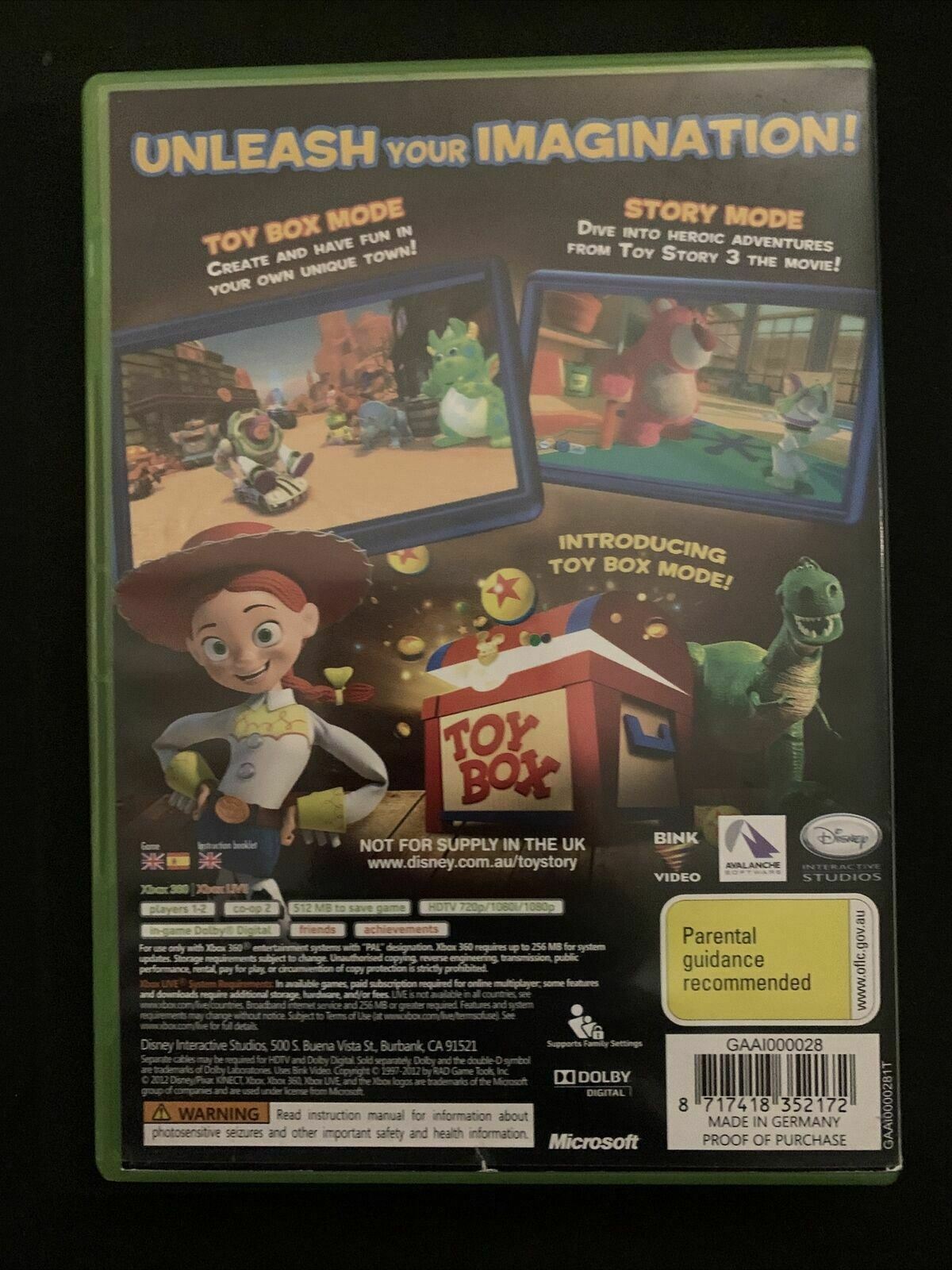 Disney Pixar Toy Story 3 - XBOX 360 PAL