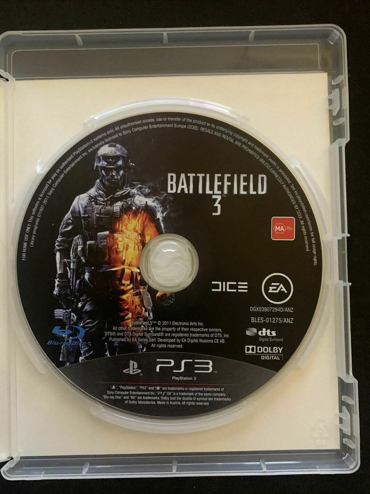 Battlefield 3 - PlayStation 3 PS3 Shooter Game