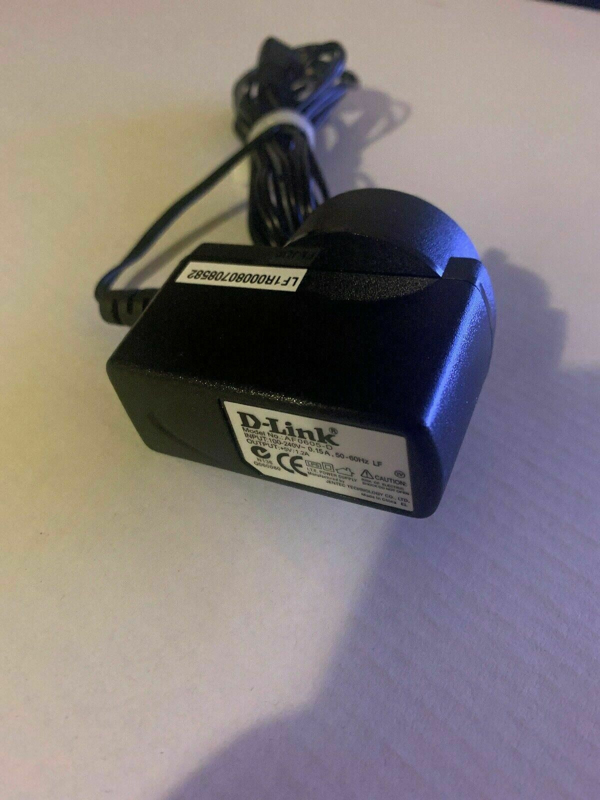 Genuine D-Link AF0605-D AC Adapter 5V 1.2A Power Supply