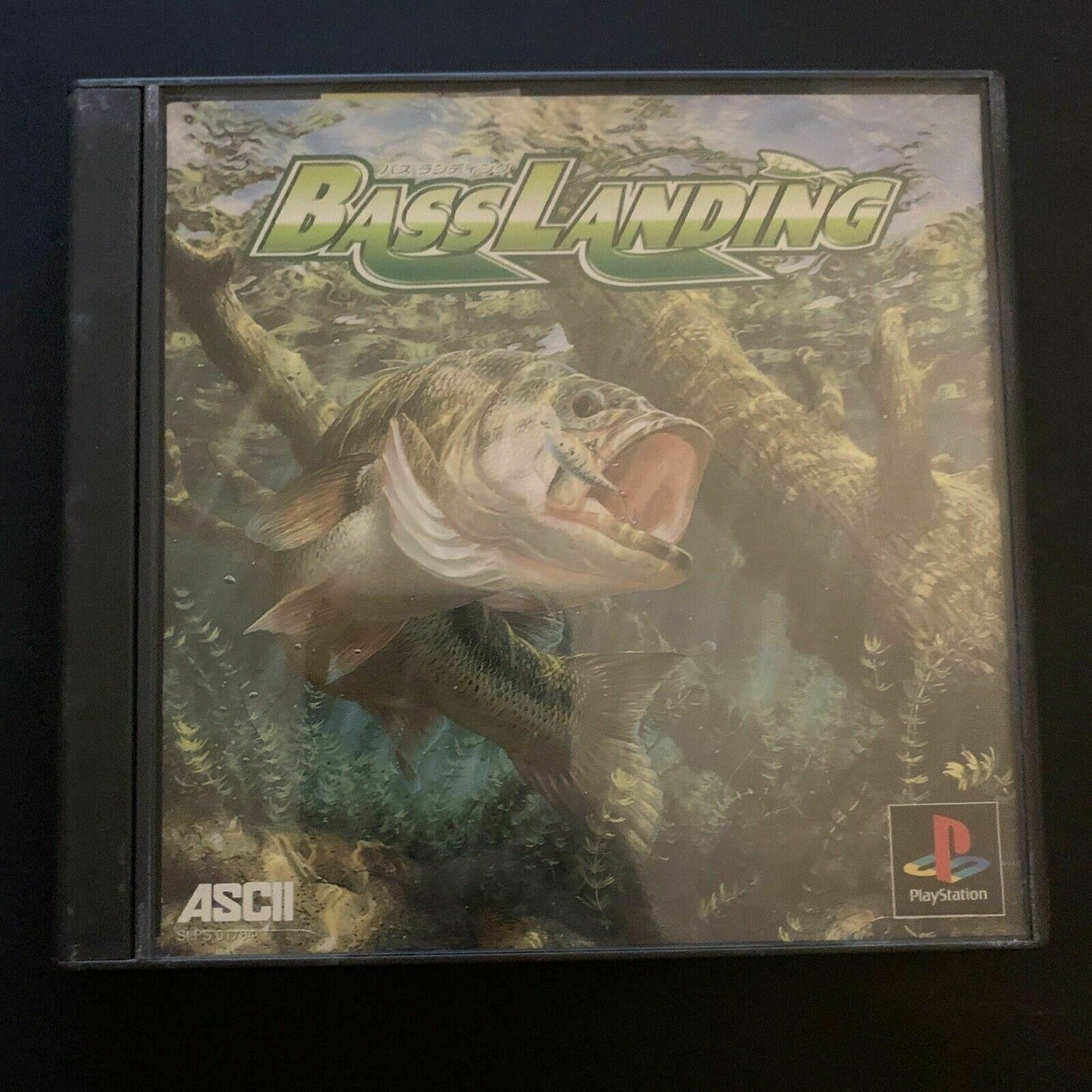 Bass Landing 1 & 2 - Playstation PS1 NTSC-J Japan Fishing Game