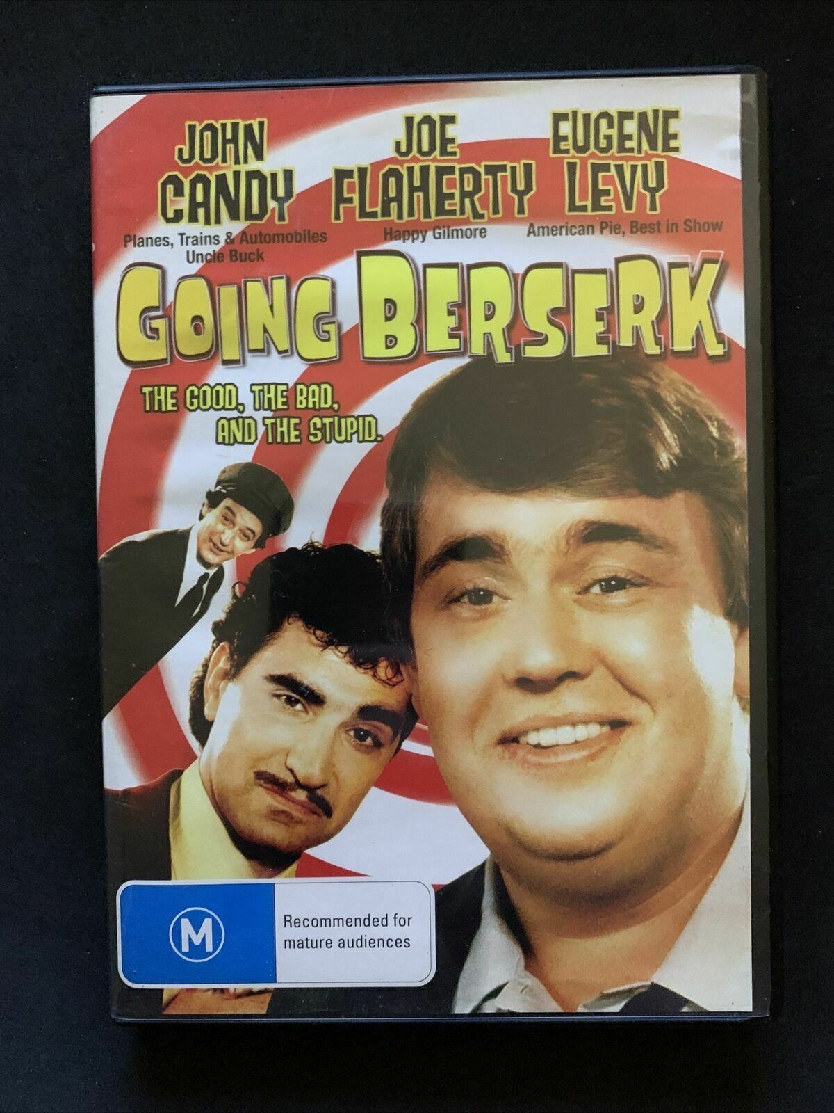 Going Berserk (DVD, 1983) John Candy, Joe Flaherty, Eugene Levy - Region 4