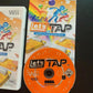 Lets Tap Wii Game With Manual