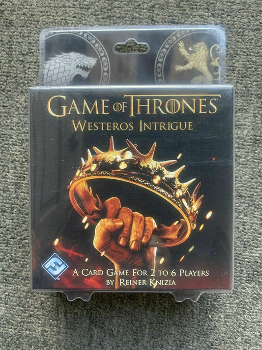 Game Of Thrones - Westeros Intrigue - A Card Game By Reiner Knizia
