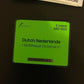 Canon IC Card Dutch Word Tank Multilingual Intelligent Dictionary MD-150