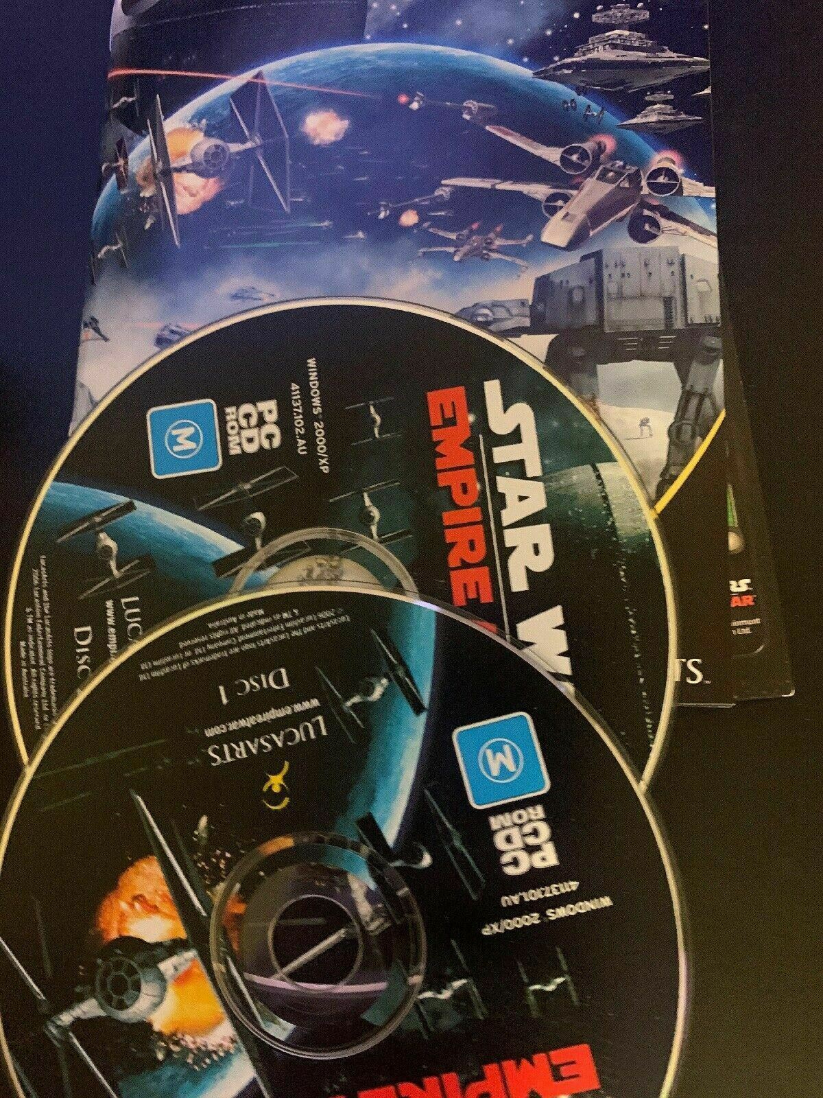 Star Wars Empire at War - Disc + Manual PC CDROM (2006) Real-time Strategy Game