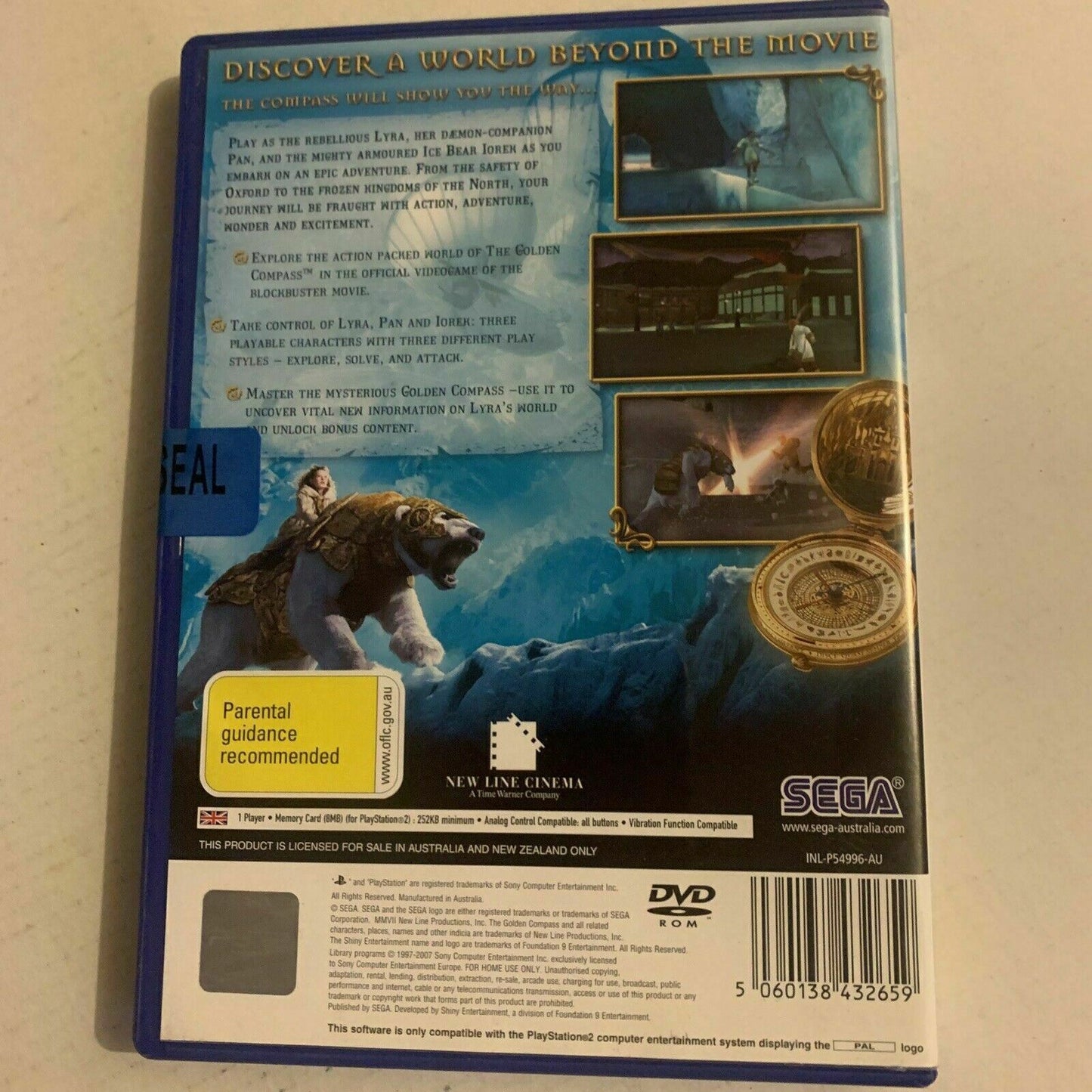 *New* The Golden Compass PS2 PAL