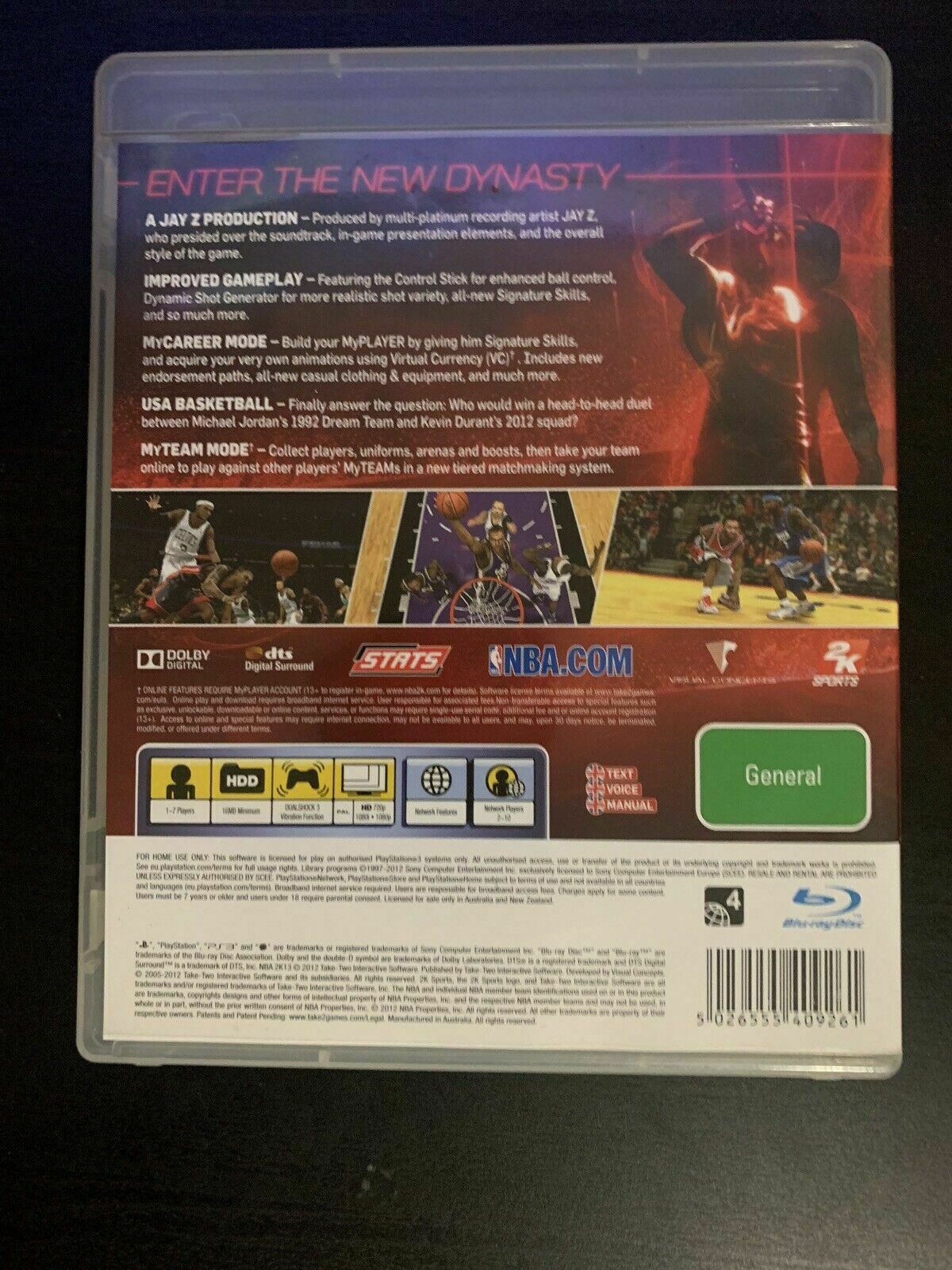 NBA 2K13 - PS3 NBA Basketball Game Produced By Jay Z's