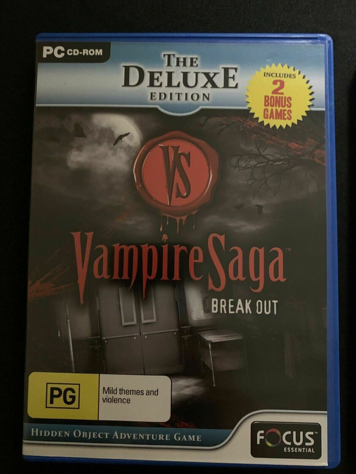 2x Hidden Object Games Vampire Saga 3: Break Out Deluxe Edition & Swee –  Retro Unit