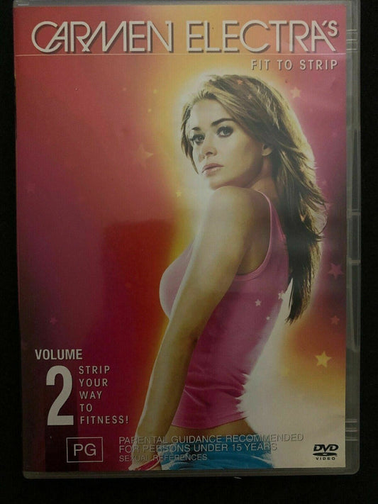 Carmen Electra - Fit To Strip : Vol 2 (DVD, 2004) Region 4