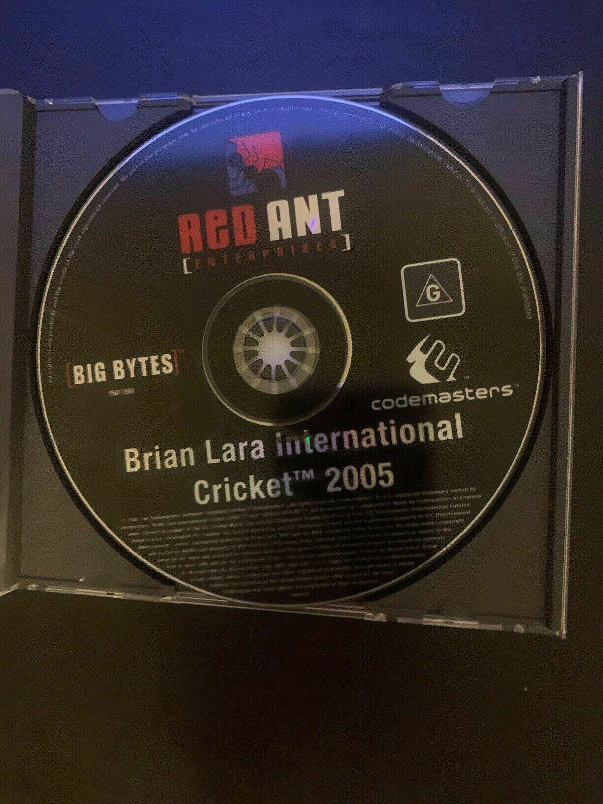 Brian Lara International Cricket 2005 PC CDROM Codemasters