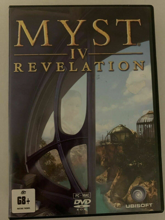 Myst IV 4 Revelation - PC MAC DVD-ROM with Manual