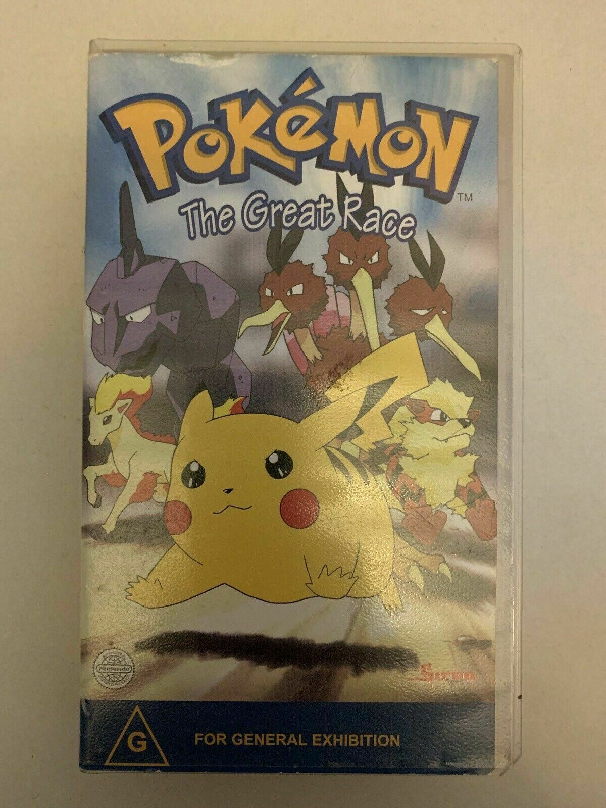 Pokémon The Great Race VHS PAL