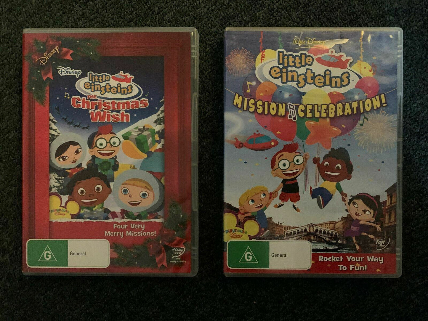 Little Einsteins - Mission Celebration + The Christmas Wish DVD Bundle