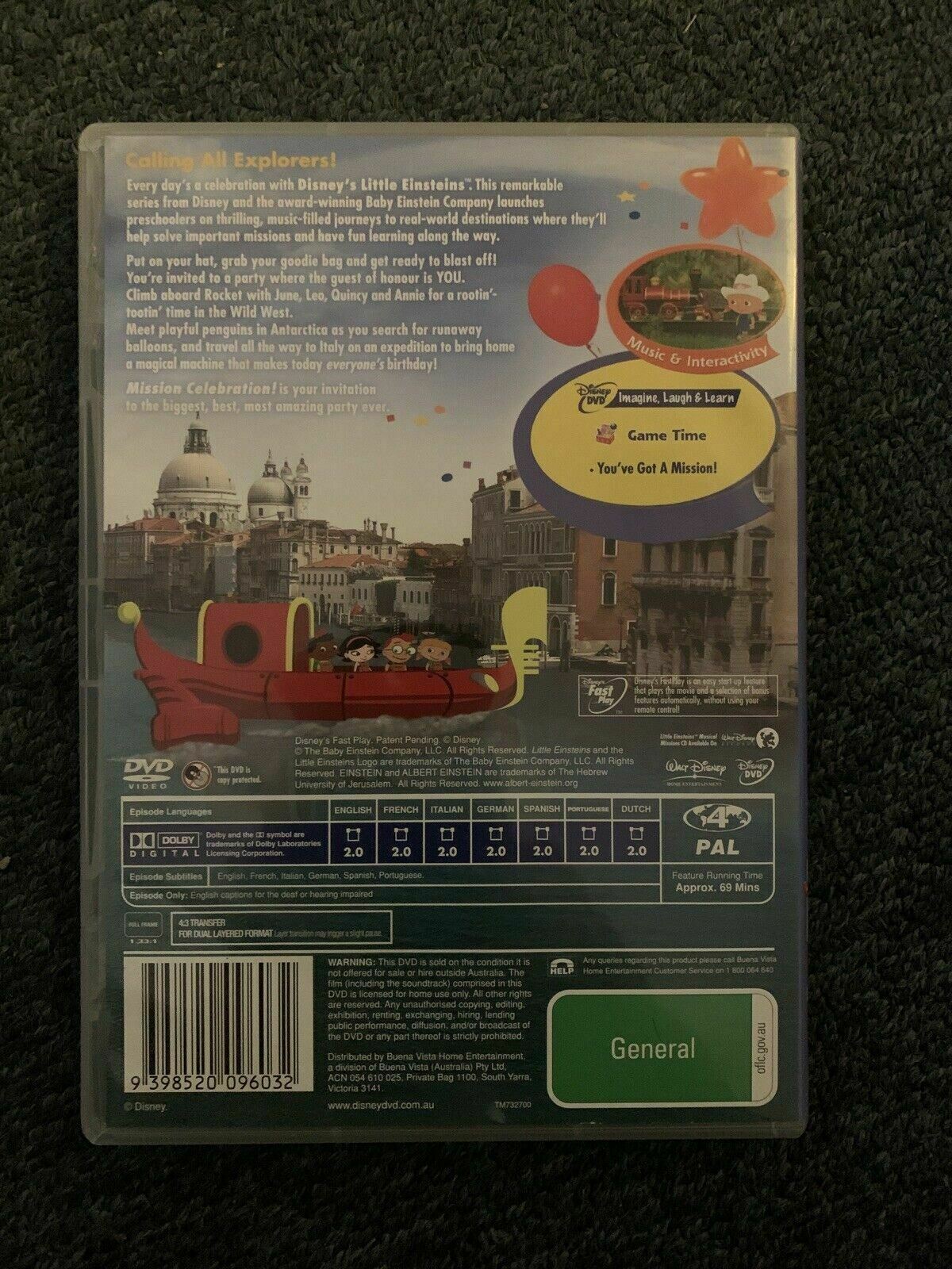 Little Einsteins - Mission Celebration + The Christmas Wish DVD Bundle