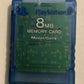 Genuine Sony PlayStation 2 PS2 8MB Memory Card SCPH-10020 Transparent Blue Japan