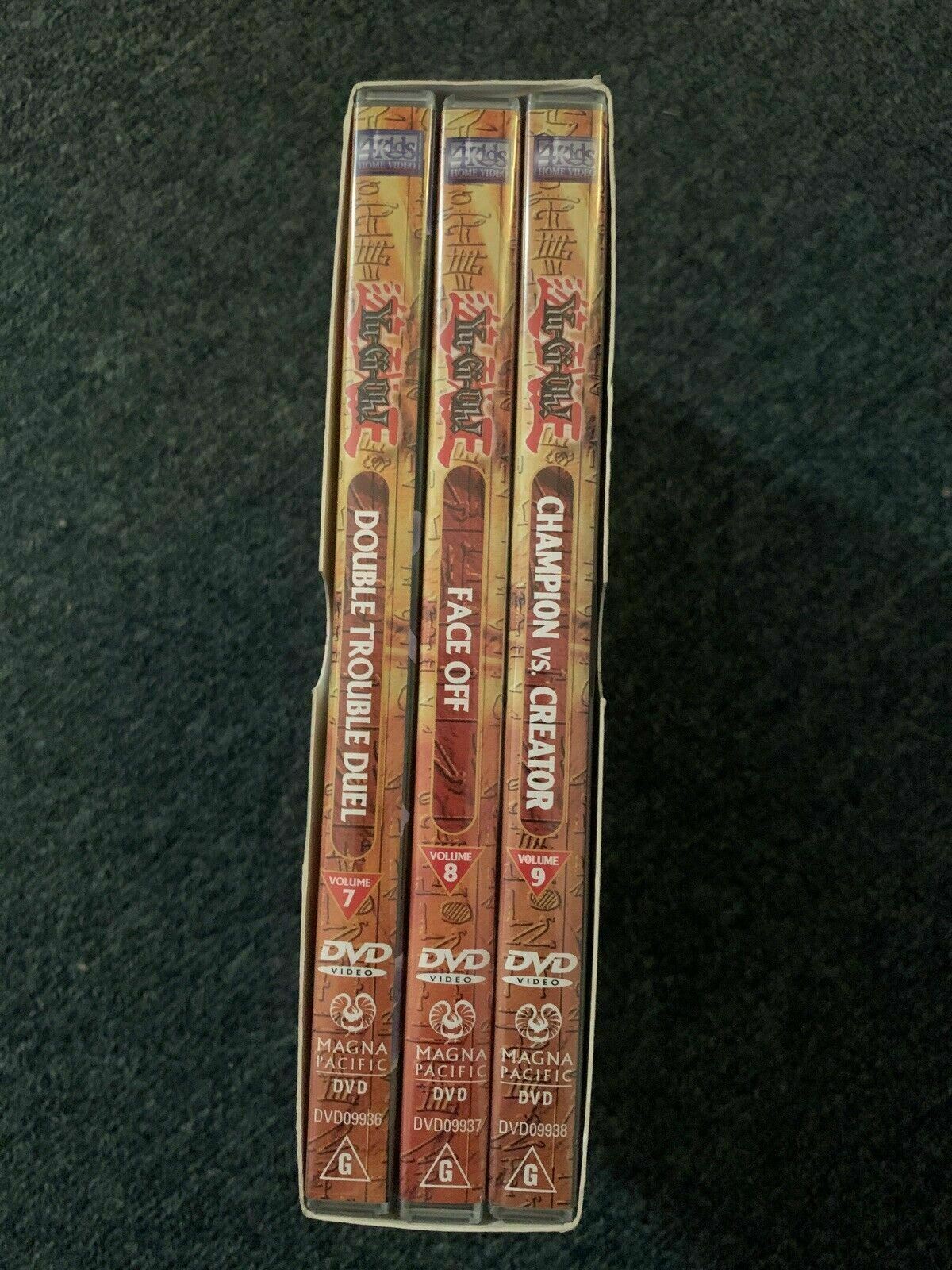 YU-GI-OH! Volumes 7-9 DVD Box Set - 3 Disc Set - Anime