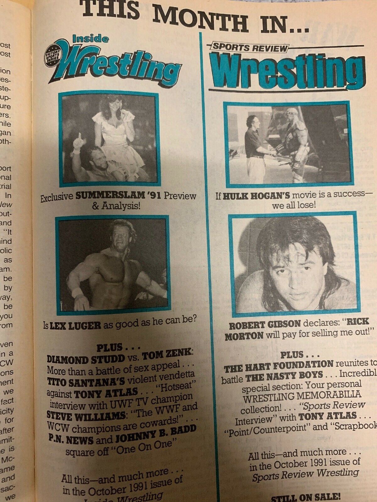 Pro Wrestling Illustrated Magazine November 1991 - Randy Savage, Macho Man