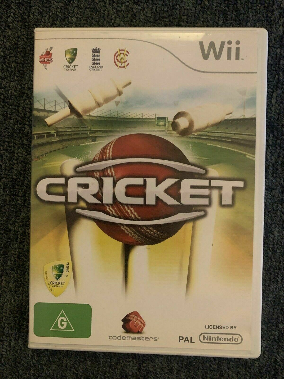 Cricket - Nintendo Wii PAL Complete with Manual