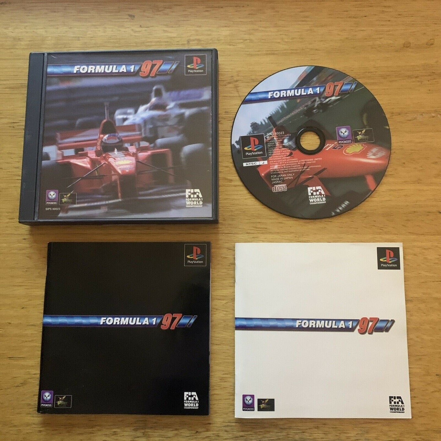 Formula 1 97 - Sony Playstation PS1 NTSC-J Japan Formula One Racing Game
