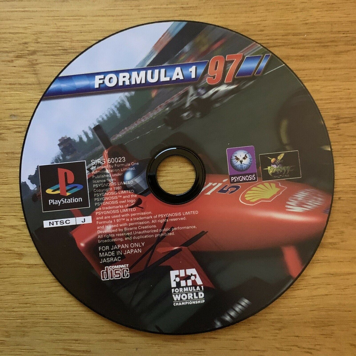 Formula 1 97 - Sony Playstation PS1 NTSC-J Japan Formula One Racing Game